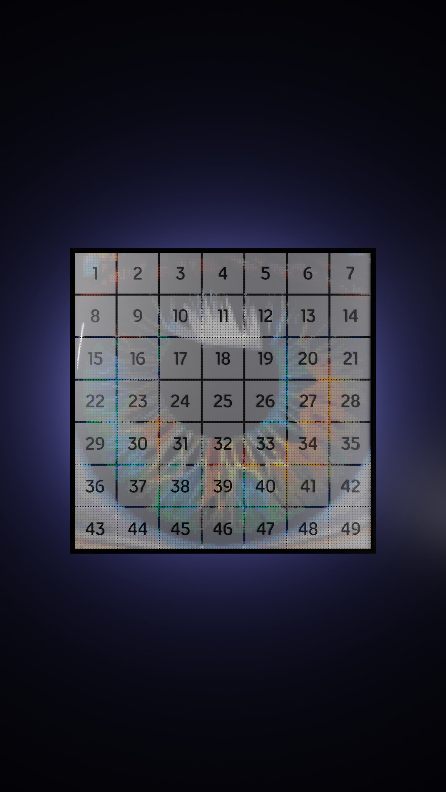 Soul Window LEGO® Style mosaic pixel art design for display